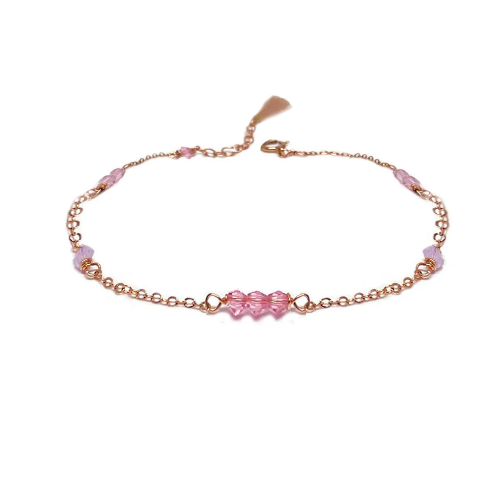 rose beads bracelet