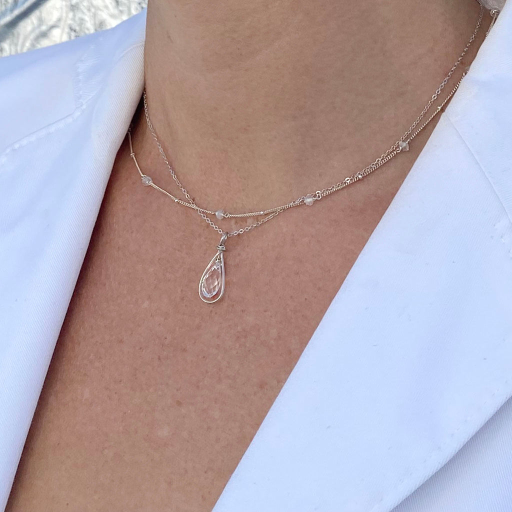 Desideri design silver necklaces