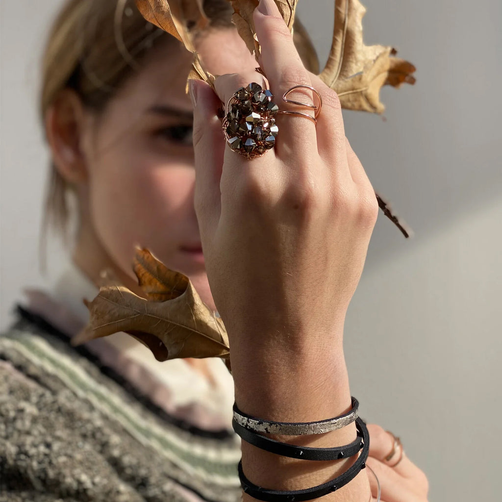 Chocolate brown ring