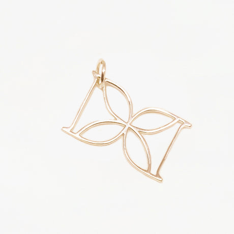 Desideri design signature logo charm pendant